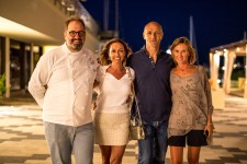 Andrea Fusco con Manuela Zennaro, Pietro Ciccotti e Livia Belardelli